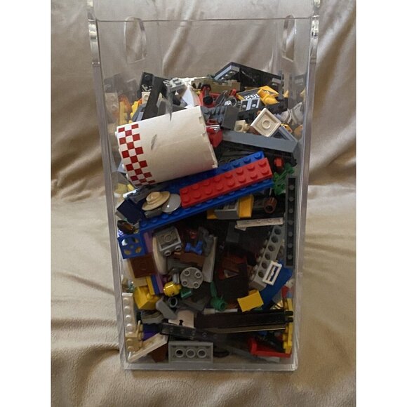 3+ lbs LEGO Random Parts Pieces Building Plates Blocks Washed Bulk Lot E - Picture 6 of 9
